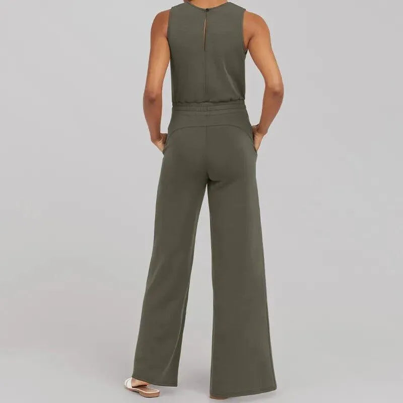 Ärmelloser Damen Jumpsuit Stilvoll