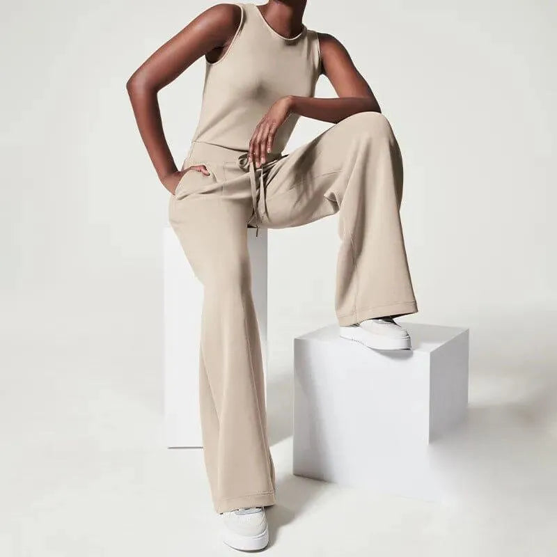 Ärmelloser Damen Jumpsuit Stilvoll