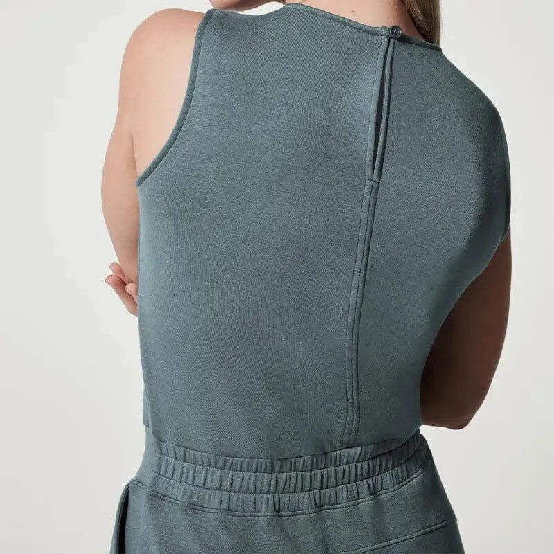 Ärmelloser Damen Jumpsuit Stilvoll